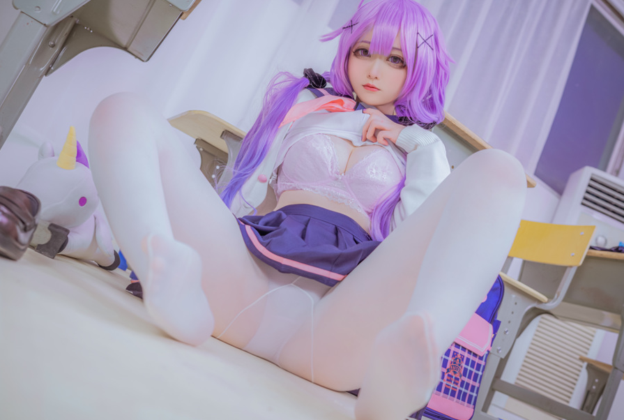 《Sayako》鬼角和风写真， 夜色中最致命的东方妖精！