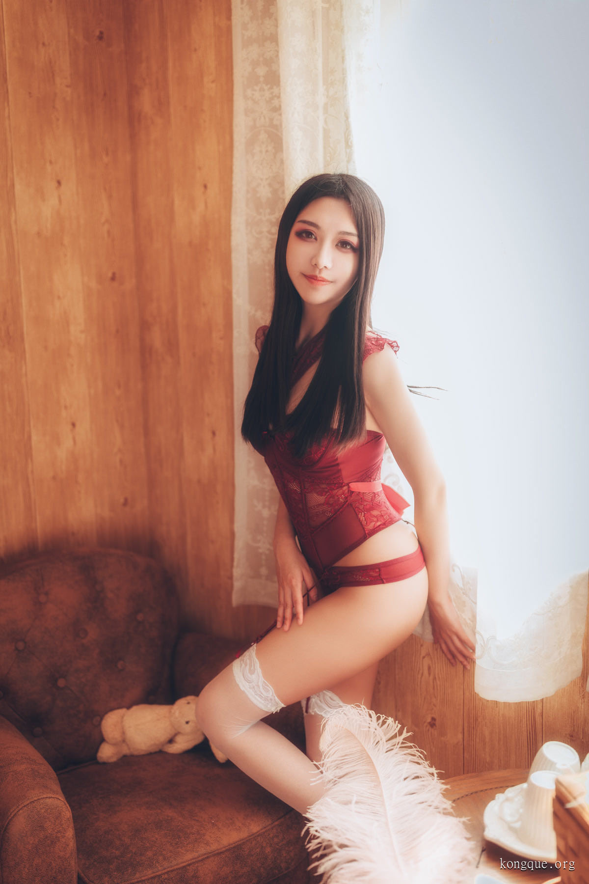 申鹤Cos扮演者源纱希喵喵喵写真资源整理下载！