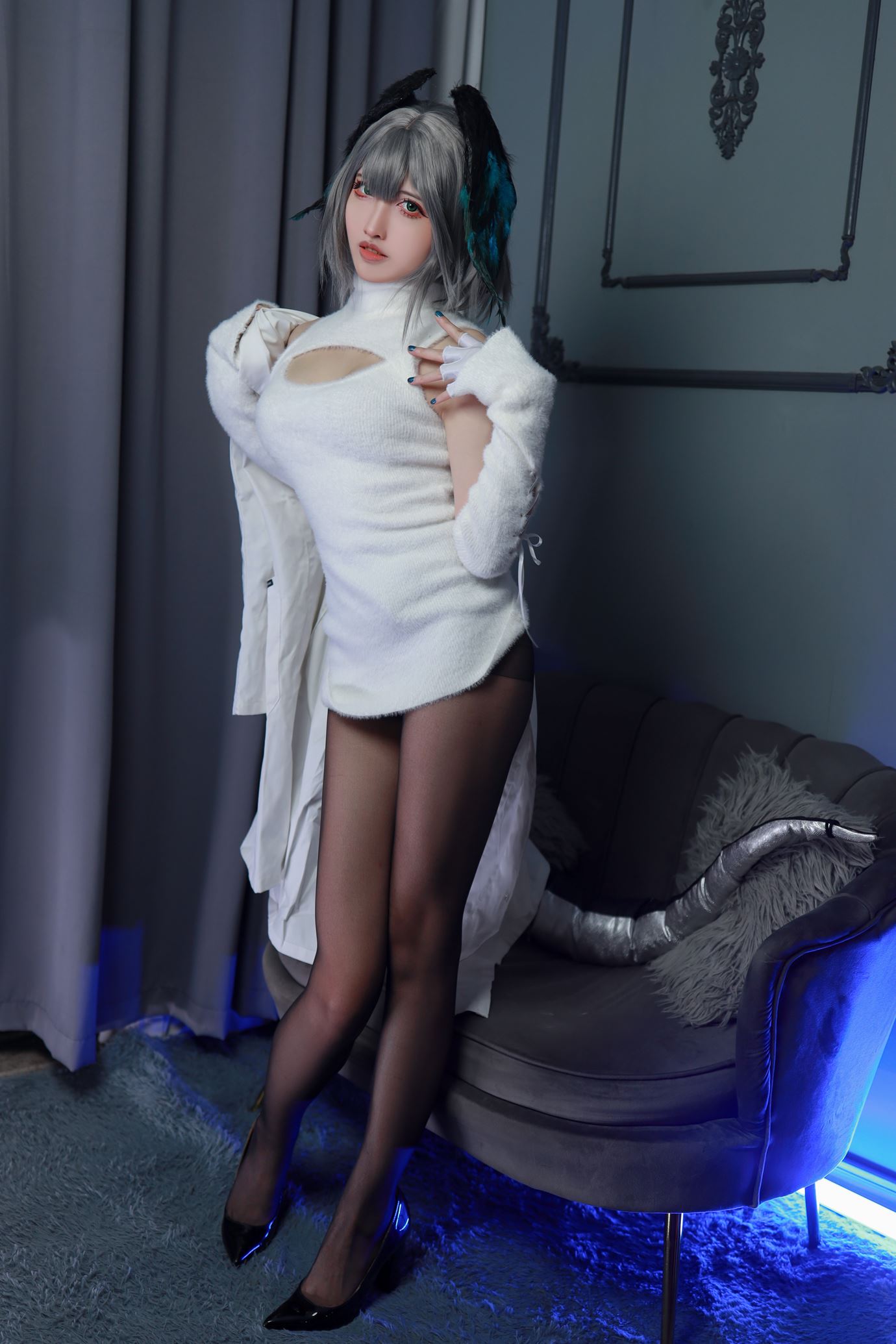 镜头下的柔美与力量，山崎雷纳高清写真图集视觉美学！