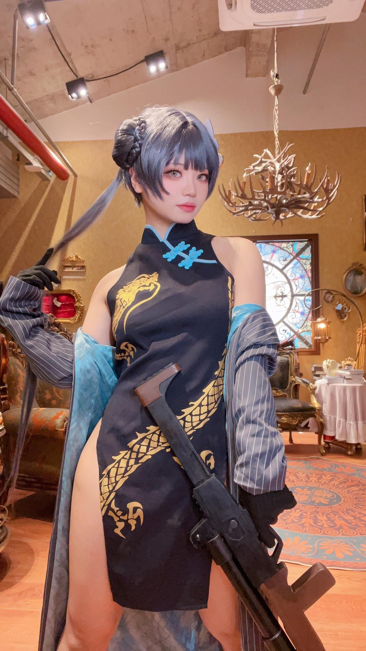 伊喵君_Nya高清写真图集，二次元Coser的甜美私房角色还原作品！