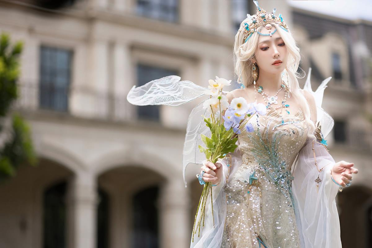 走路摇ZLY写真资源,从森林精灵到王者貂蝉主题Cos图集!