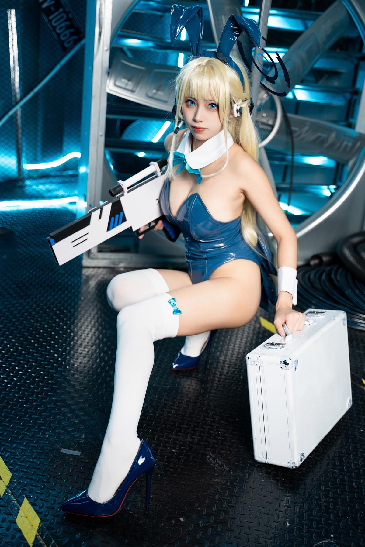 三無人型写真合集，碧蓝档案主题角色扮演高清套图下载！